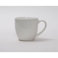 Tuxton China 3.63 in. Milano Mug 12 oz. - White - 2 Dozen BWM-120A